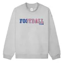 Football Team Star-Spangled Letters PR Crewneck 2