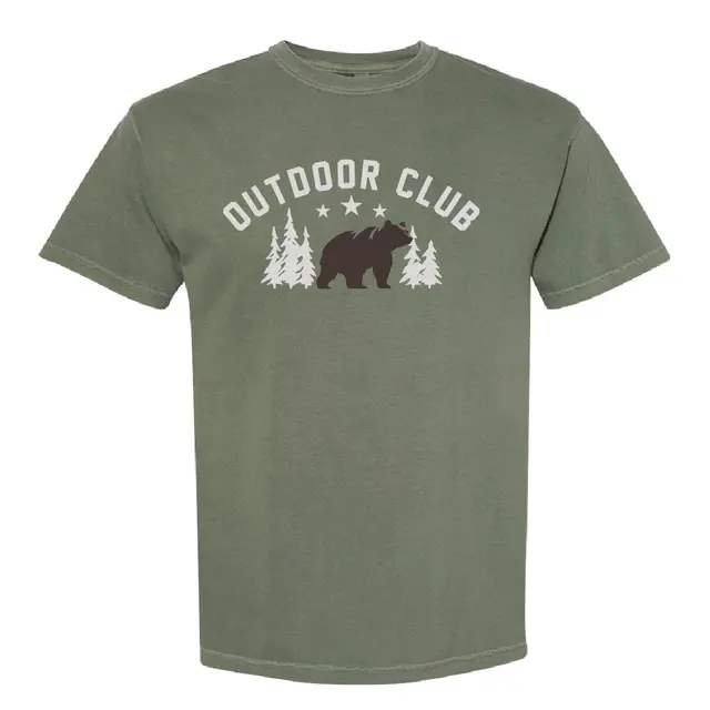 Outdoor Club Bear and Trees PR Shirt 2