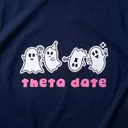 Kappa Alpha Theta Playful Ghosts Theta Date Shirt