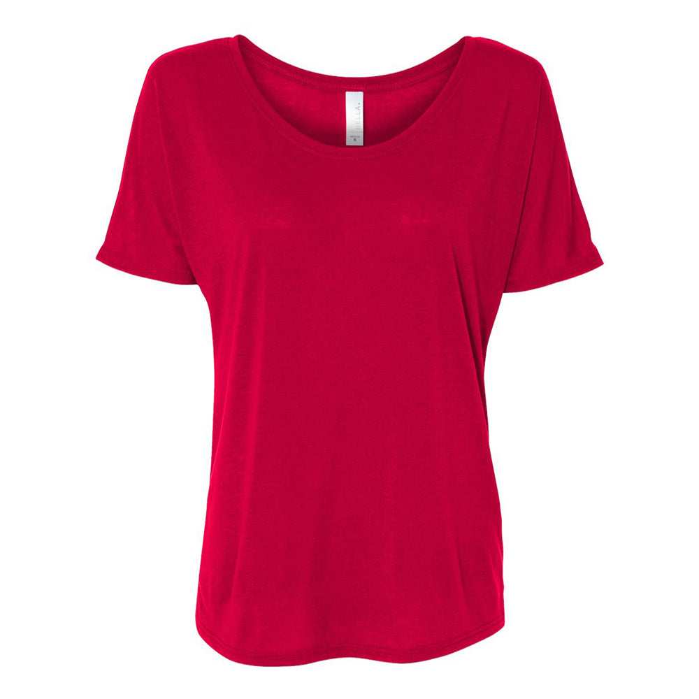Bella Canvas Heather Canvas Red T-Shirt - Unisex, Retail Fit, Pre-Shrunk Cotton (Size L) - View #5