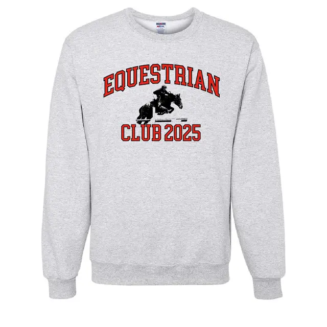 Equestrian Club Bold Rider Graphic PR Crewneck 2
