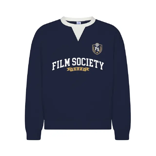 Film Society Bold Text and Shield PR Crewneck 2