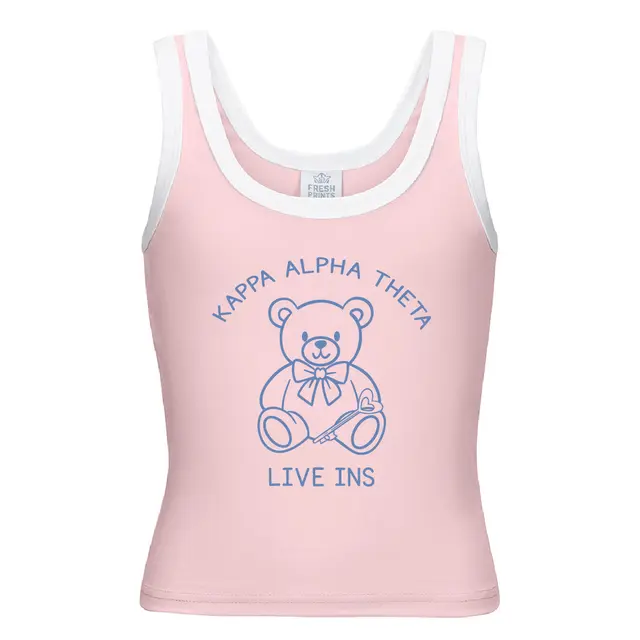 Kappa Alpha Theta Teddy Bear Live Ins Tank 2