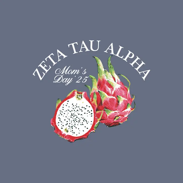 Zeta Tau Alpha Dragon Fruit Parent's Weekend Hoodie