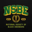 National Society of Black Engineers Bold Lettering Torch Graphic Shirt