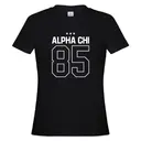 Alpha Chi Omega Bold Number Stars PR Shirt 2