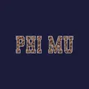 Phi Mu Leopard Print Text PR Shirt