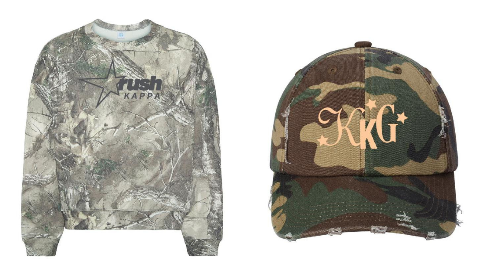 Kappa Kappa Gamma Merch Camo Designs