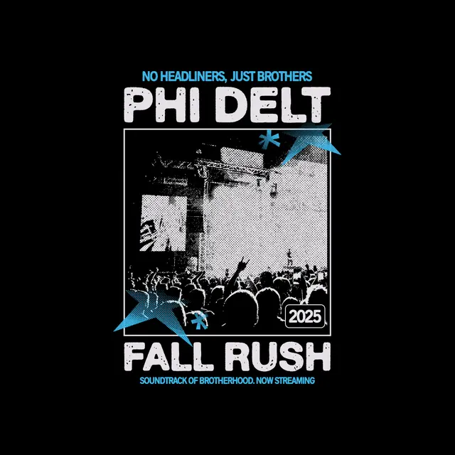 Phi Delta Theta Concert Crowd Fall Rush Shirt 2