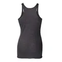 Customizable Bella + Canvas Women's Triblend Racerback Tank 8430 Char Blk Triblnd Back