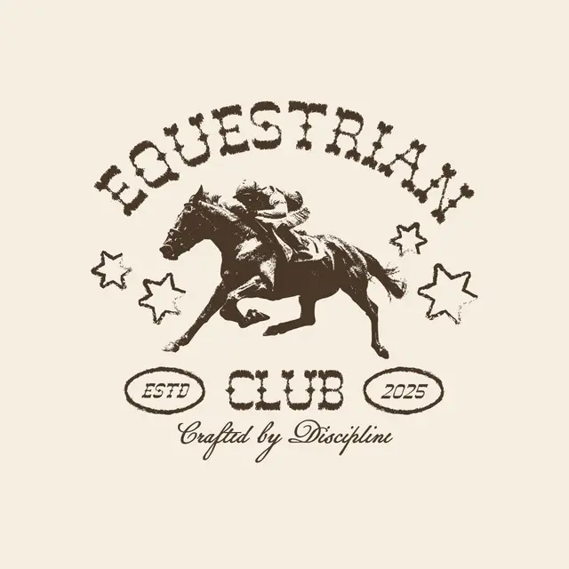 Equestrian Club Stars and Rider PR Hoodie