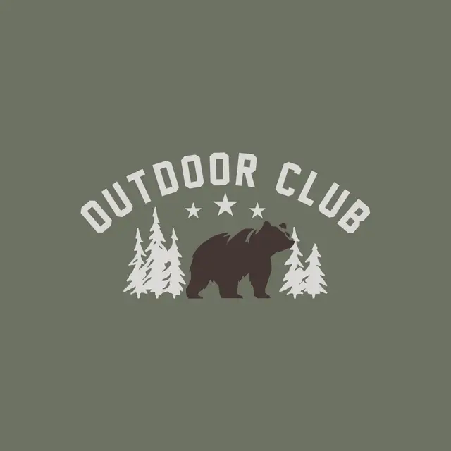 Outdoor Club Bear and Trees PR Shirt