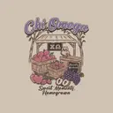 Chi Omega Farm Stand Illustration Parents Weekend Crewneck