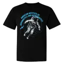 American Institute of Aeronautics and Astronautics Astronaut and Rocket Text PR Shirt 2
