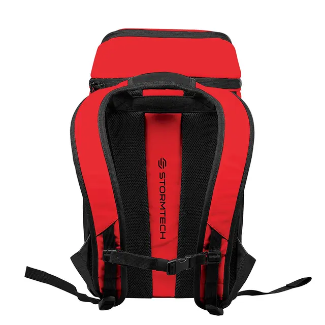 Stormtech Oregon 24 Cooler Backpack Red with Black Back