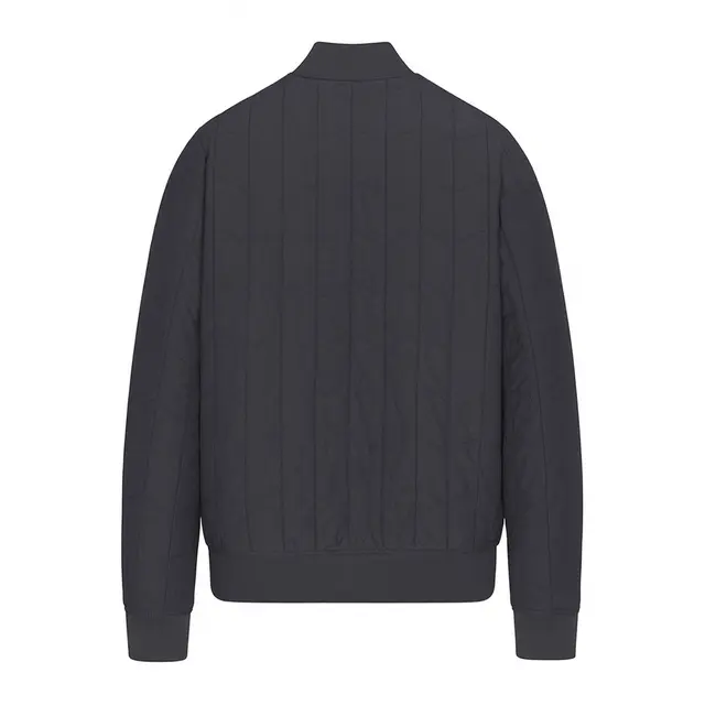 Fossa Apparel 1520 Maverick Bomber Jacket Charcoal Back