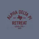 Alpha Delta Pi Texas Map Retreat Hoodie