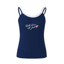 Delta Delta Delta Script and Heart Graphic Philanthropy Tank 2