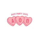 Alpha Omicron Pi Heart Candy Date Party Shirt