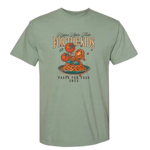 Kappa Alpha Theta Tomato and Pasta Philanthropy Shirt 2