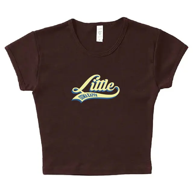 Sigma Kappa Script Font Big Little Reveal Shirt 2