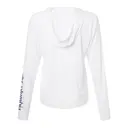 Columbia Women's PFG Tidal Tee™ Hooded Long Sleeve White Nightshade Back