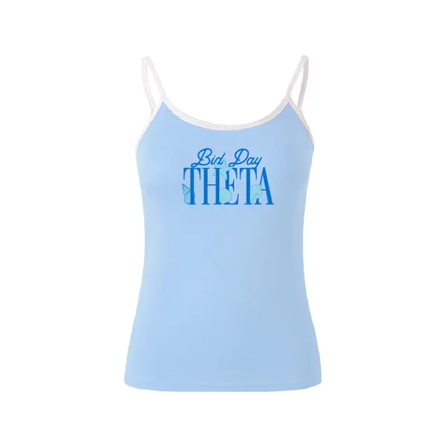 Kappa Alpha Theta Bid Day Flowing Script Tanks 2