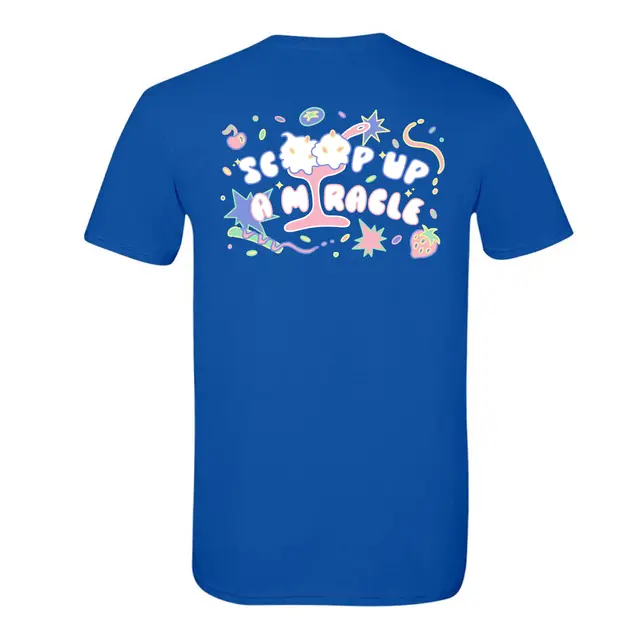 Dance Marathon Colorful Ice Cream Graphic PR Shirt 2