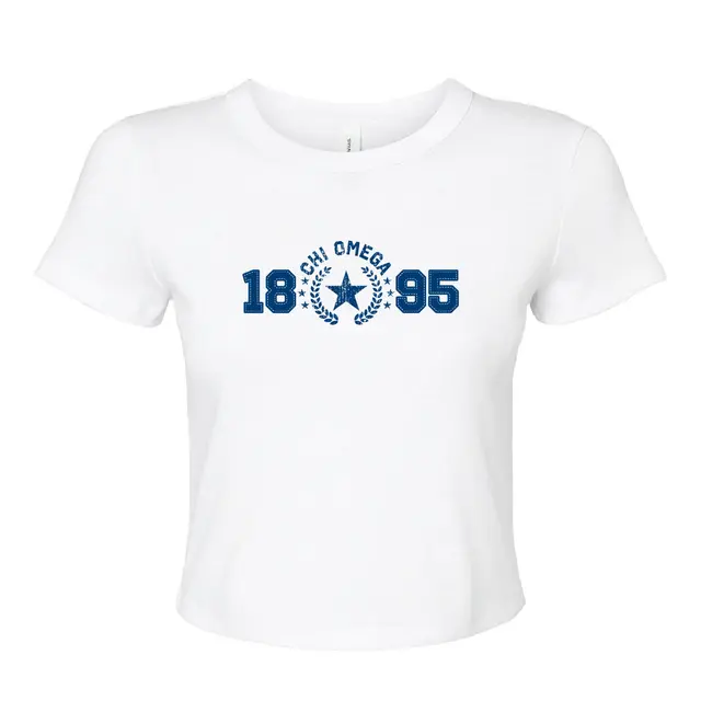 Chi Omega Star and Laurel PR Shirt 2