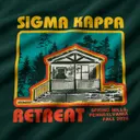 Sigma Kappa Cabin Illustration Retreat Sweater