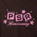 Phi Sigma Rho Block Lettering and Stars Homecoming Tank