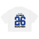 Chi Omega Block Number and Stars Recruitment Shirt 2