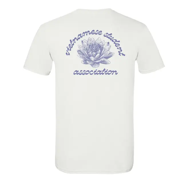 Vietnamese Student Association Floral Illustration PR Shirt 2