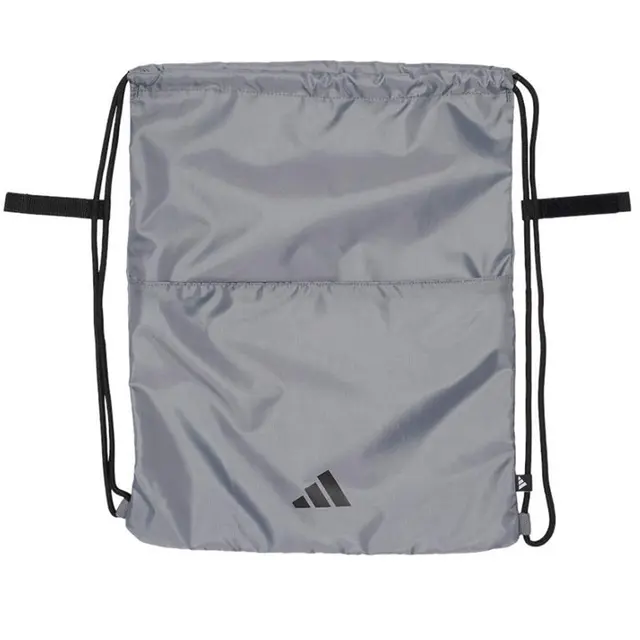 Adidas Sustainable Gym Sack a678s Grey Three Front