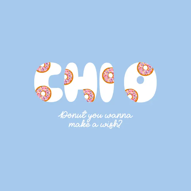 Chi Omega Donut Graphic Philanthropy Tank