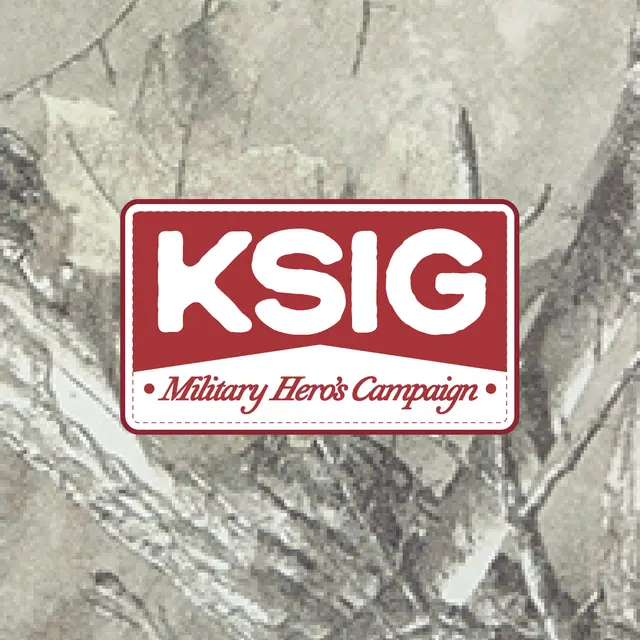 Kappa Sigma Bold Block Camo Philanthropy Crewneck