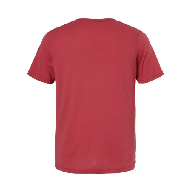 Customizable Alternative Men's Modal Tri-Blend T-Shirt 4400hm Faded Red Back