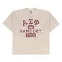 Alpha Sigma Phi Distressed Football Game Day Shirt 2