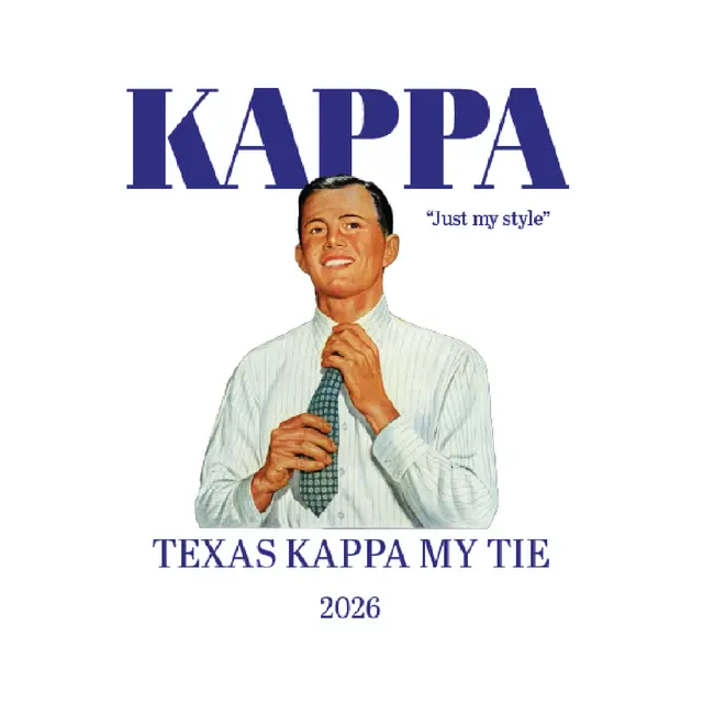 Kappa Alpha Theta Tie Graphic PR Shirt