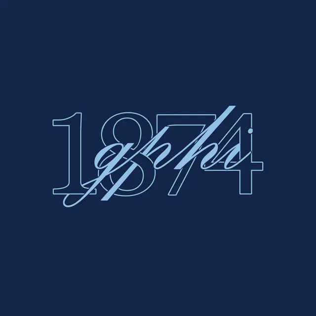 Gamma Phi Beta Elegant Script Numbers PR Tank