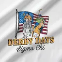 Sigma Chi Equestrian Graphic Philanthropy Shirt