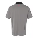 Adidas Climacool 3-Stripes Shoulder Sport Shirt a233 Black Heather-Ray Red-Stone Back