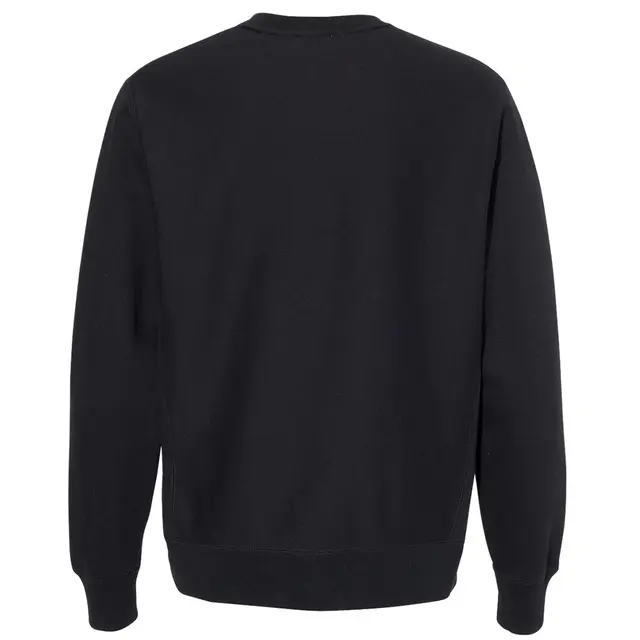 Independent Trading Co. Legend - Premium Heavyweight Cross-Grain Sweatshirt ind5000c Black Back