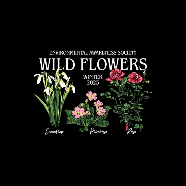 Environmental Awareness Society Wild Flowers PR Hoodie