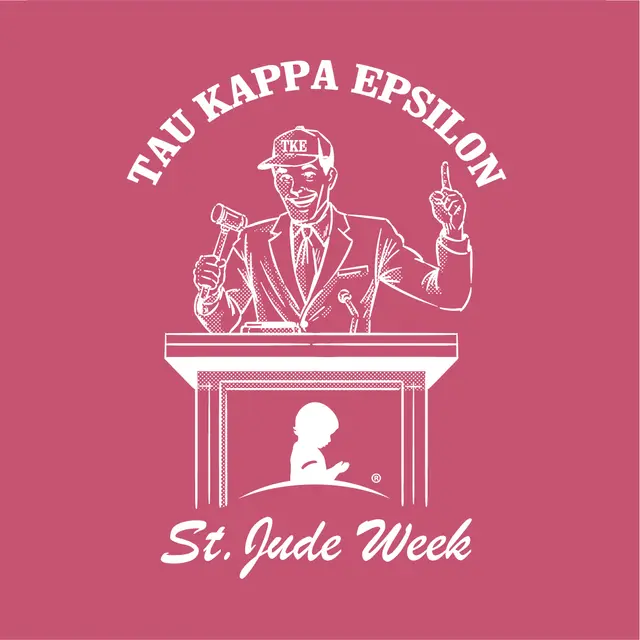 Tau Kappa Epsilon Auctioneer and Podium Philanthropy Shirt