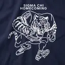 Sigma Chi Fierce Tiger Graphic Homecoming Crewneck