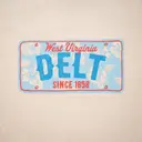 Delta Tau Delta Floral License Plate PR Sweater