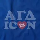 Alpha Gamma Delta Heart Graphic Greek Week Tank