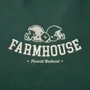 FarmHouse Football Helmets Parents Weekend Crewneck