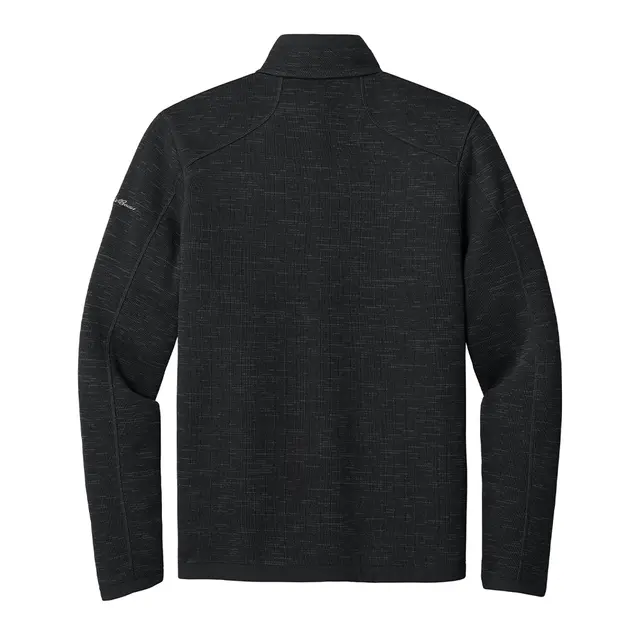 Eddie Bauer weater Fleece 1/4-Zip Black Back